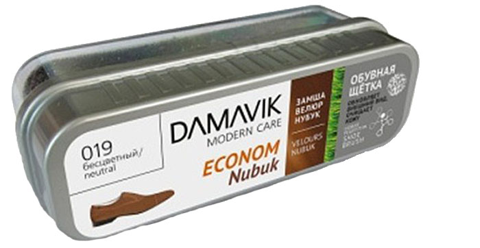 фото Щетка для обуви Damavik "Econom Nubuk", без пропитки, в футляре