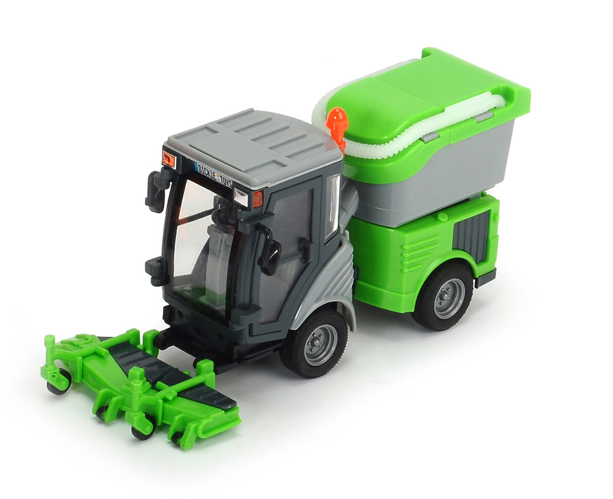 Уборочная машина модель. Машинка Dickie Toys 3743006. Машинка Dickie Toys Multicar City worker (3825002) 1:24. Dickie Toys уборочная машина. Дики Тойз игрушечная уборочная техника.