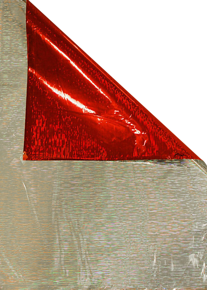 фото Пакет подарочный "Sima-land", голографический, цвет: красный, 50 х 35 см