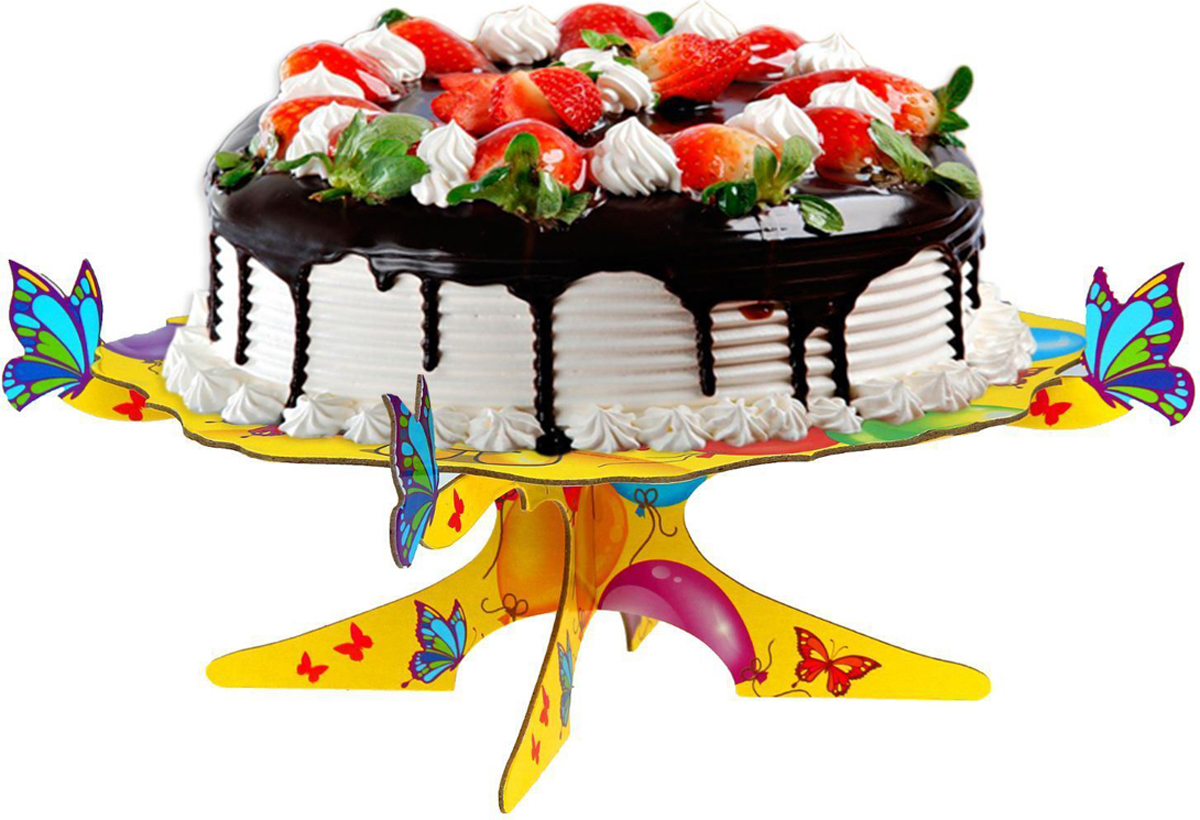 Страна Карнавалия Подставка для пирожных Веселого дня рождения