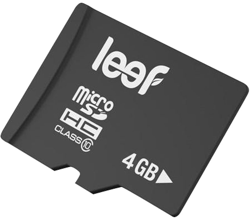 фото Leef microSDHC Class 10 4GB карта памяти