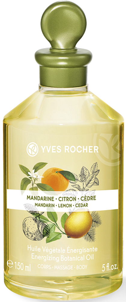 фото Yves Rocher масло для тела Мандарин, лимон и кедр, 150 мл Yves rocher france