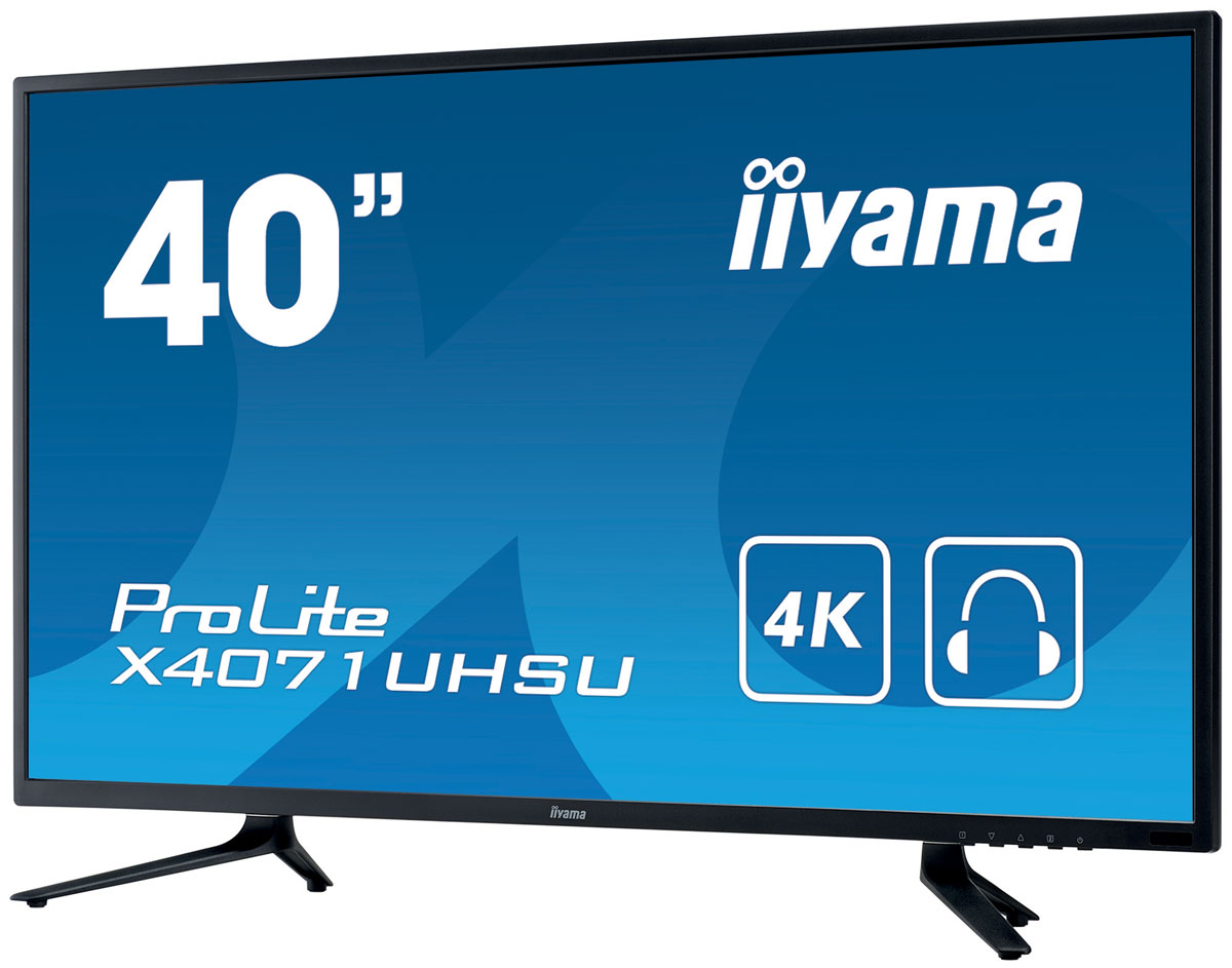 фото Монитор iiyama ProLite X4071UHSU-B1, Black