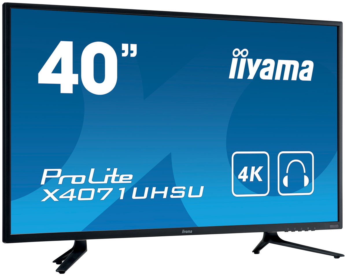 фото Монитор iiyama ProLite X4071UHSU-B1, Black