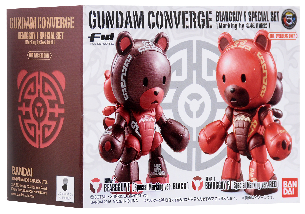 фото Bandai Фигурка Gundam Converge FW Beargguy F Special Set