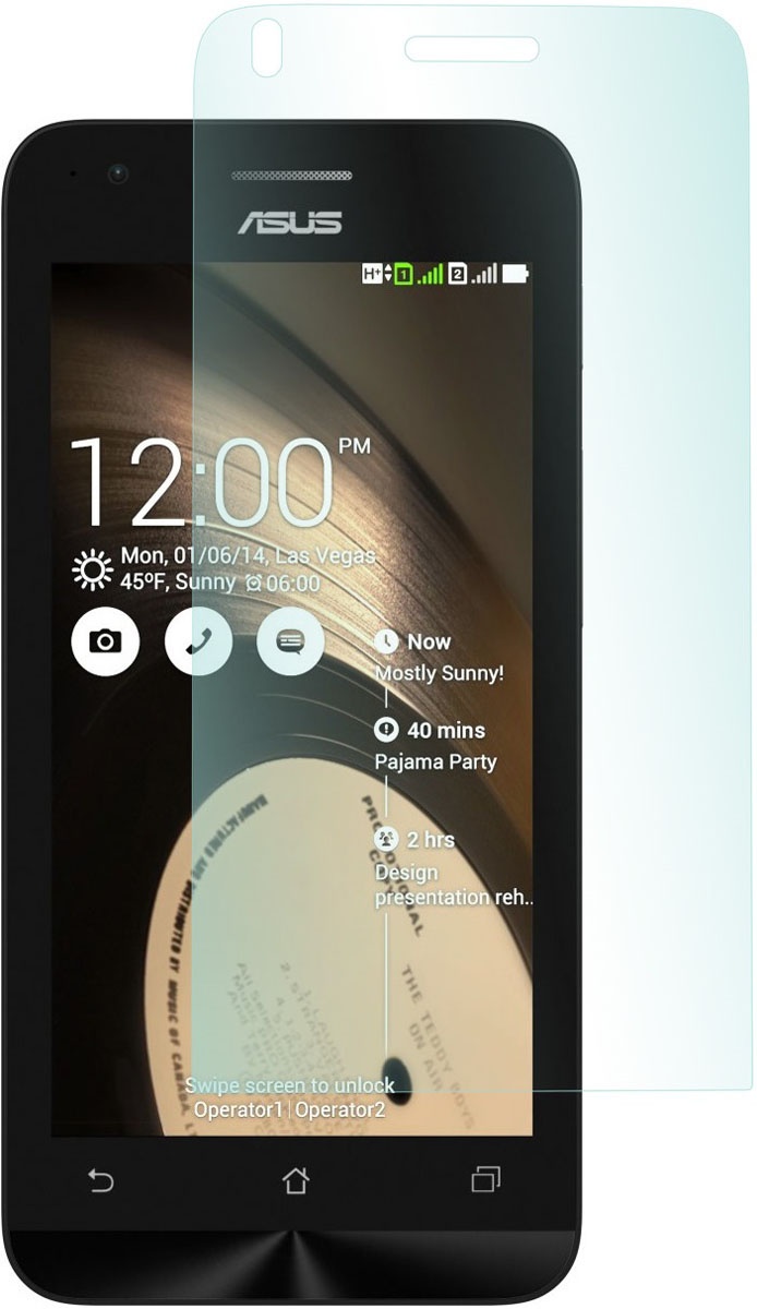 Skinbox защитное стекло для ASUS Zenfone C (ZC451CG), глянцевое