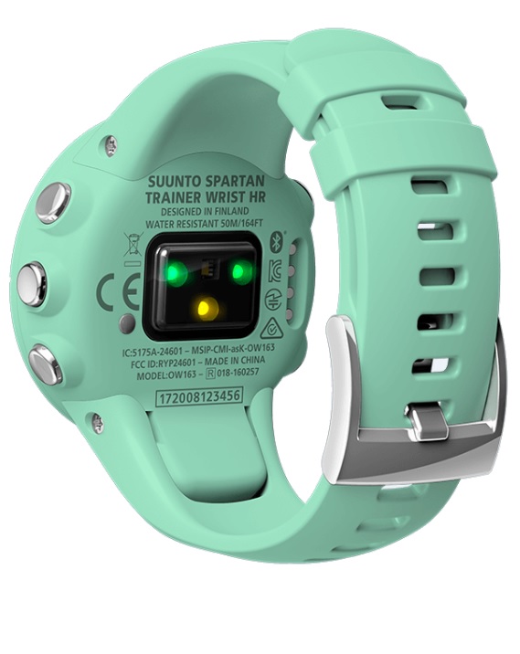 фото Спортивные часы Suunto "Spartan Trainer Wrist Hr Ocean", цвет: зеленый