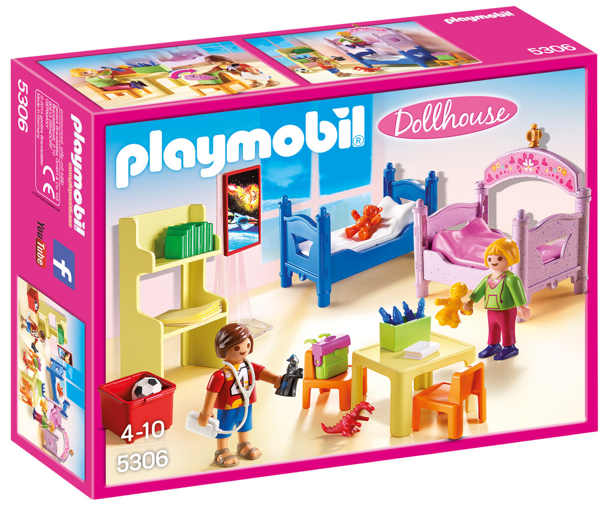 фото Playmobil Игровой набор Кукольный дом Детская комната для 2 детей