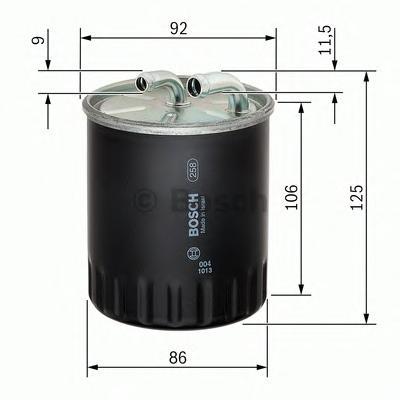 фото Фильтр топливный Bosch 1457434437 Bosch auto,bosch