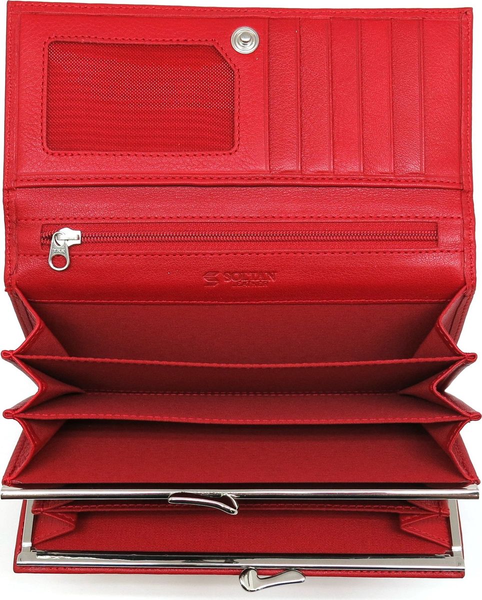 W-6903-006-Red женский кошелек