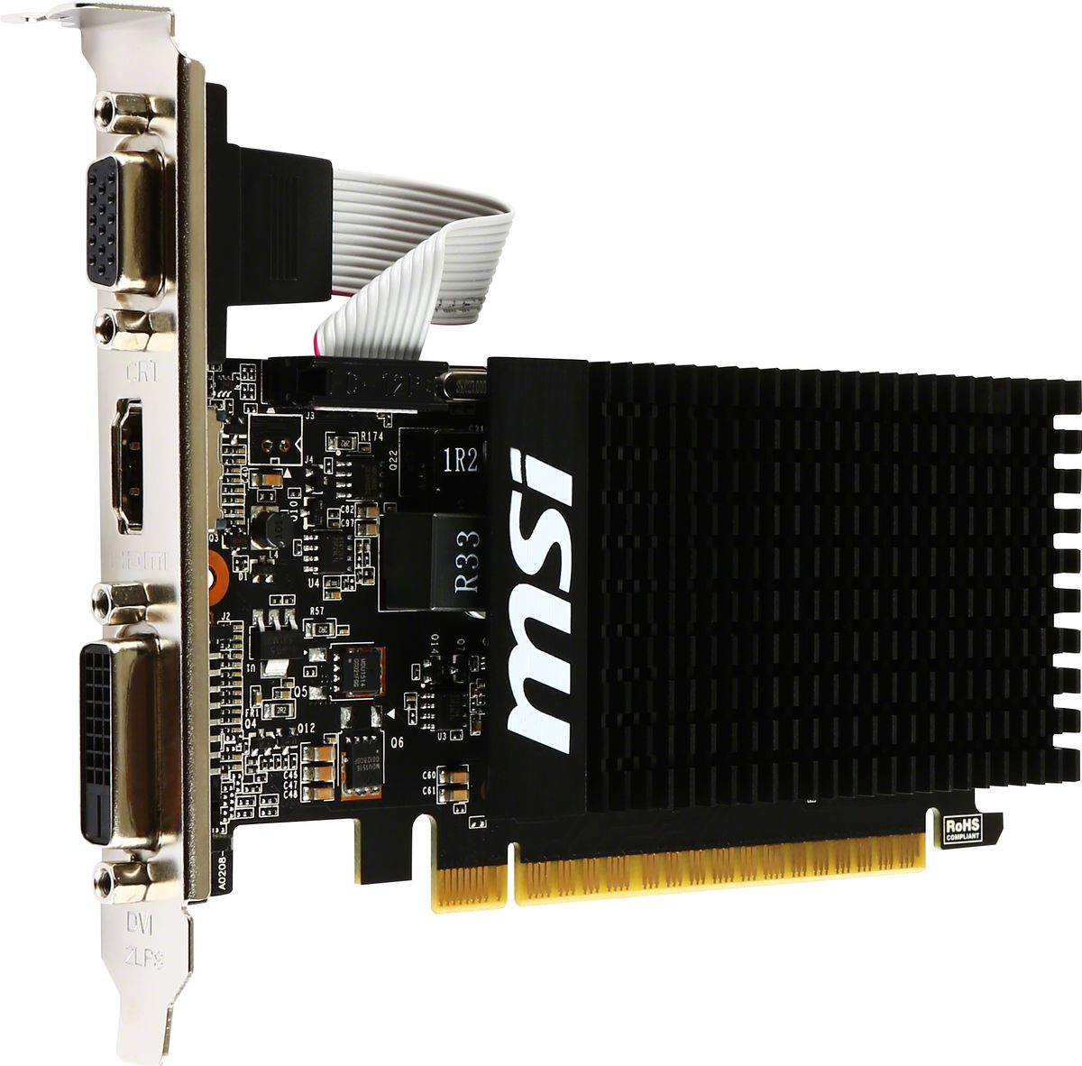 фото Видеокарта MSI GeForce GT 710 2GD3H LP 2GB