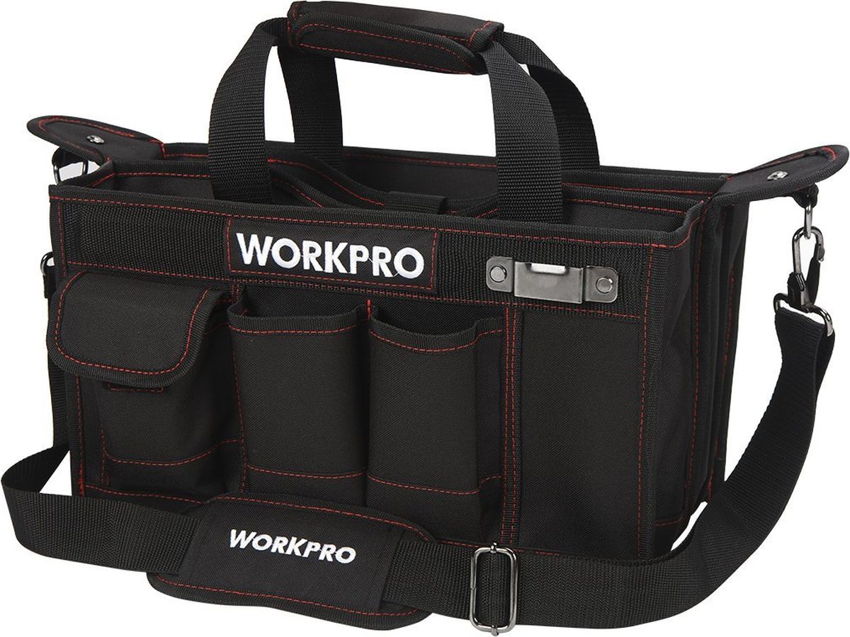 фото Сумка для инструмента "Workpro", с ящиком, 21 карман