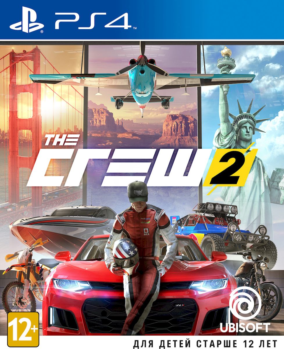 Игра The Crew 2 (PS4, Русская версия)