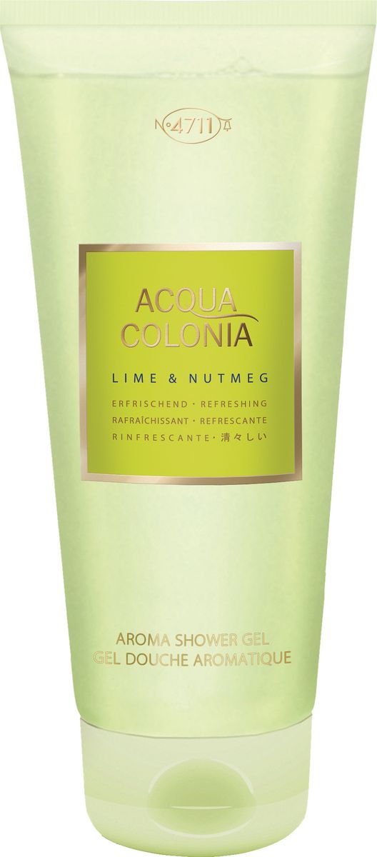 фото 4711 Acqua Colonia Refreshing Lime & Nutmeg Гель для душа, 200 мл
