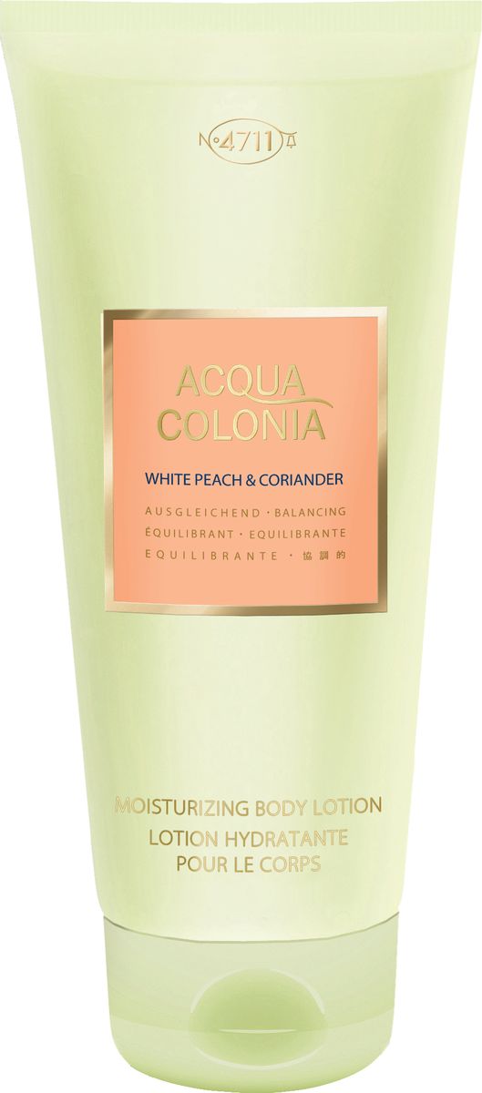 фото 4711 Acqua Colonia Balancing White Peach & Coriander Лосьон для тела, 200 мл