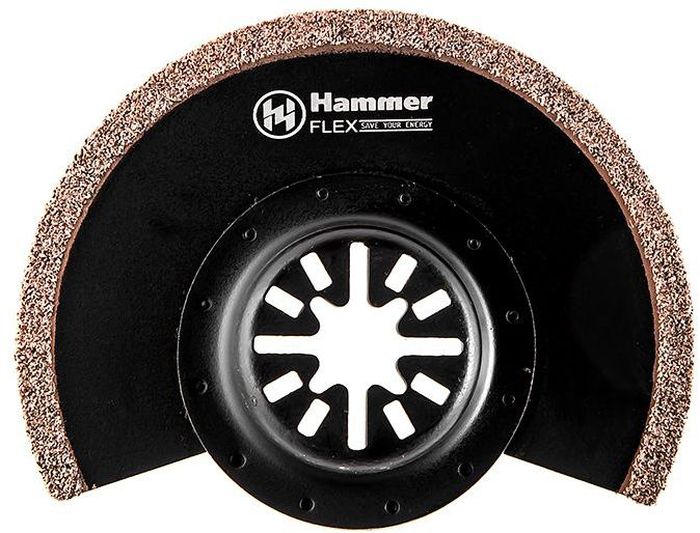 фото Полотно пильное для МФИ Hammer "Flex 220-027 MF-AC 027", RIFF диск, керамика, раствор, 85 х 0,6 мм