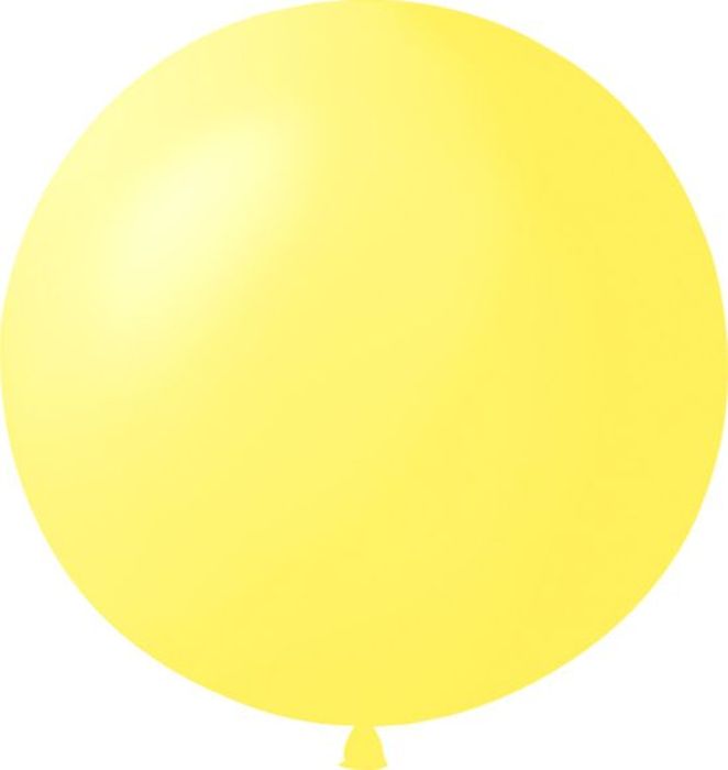 фото Latex Occidental Шарик воздушный Пастель цвет желтый 91 см