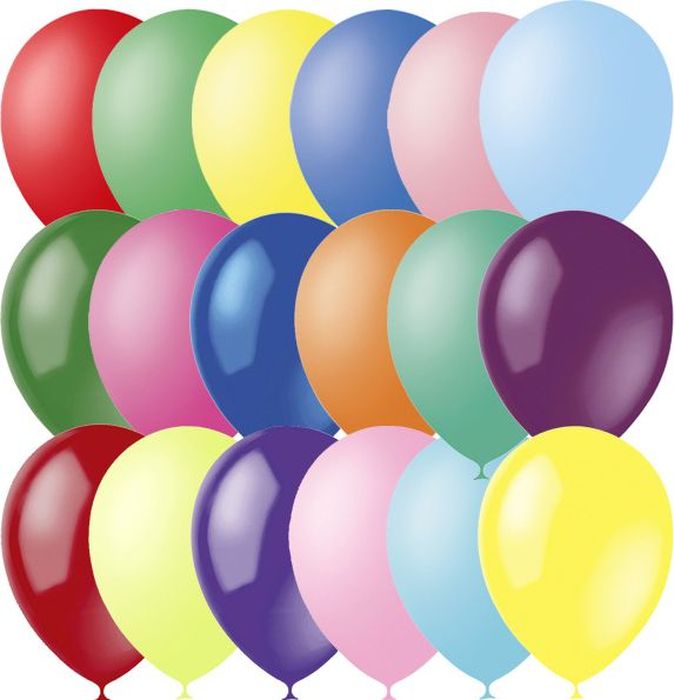 фото Latex Occidental Набор воздушных шариков Пастель Декоратор 25 см 100 шт