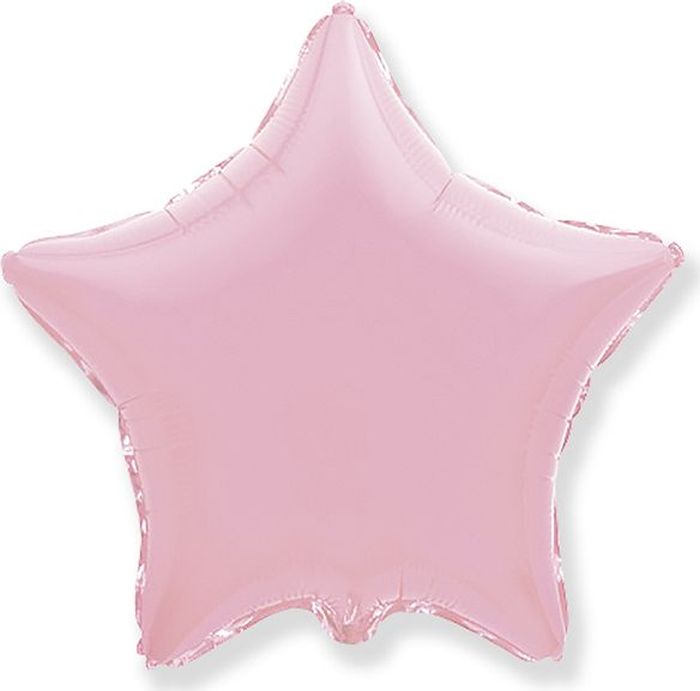 фото Флексметал Шарик воздушный Звезда Пастель цвет розовый