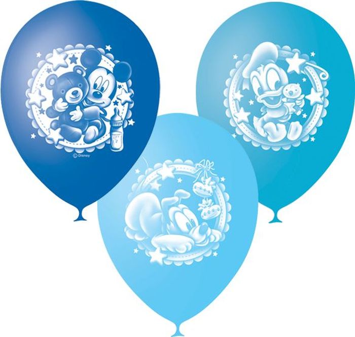 фото Latex Occidental Набор воздушных шариков Пастель Декоратор Дисней Малыш 25 шт