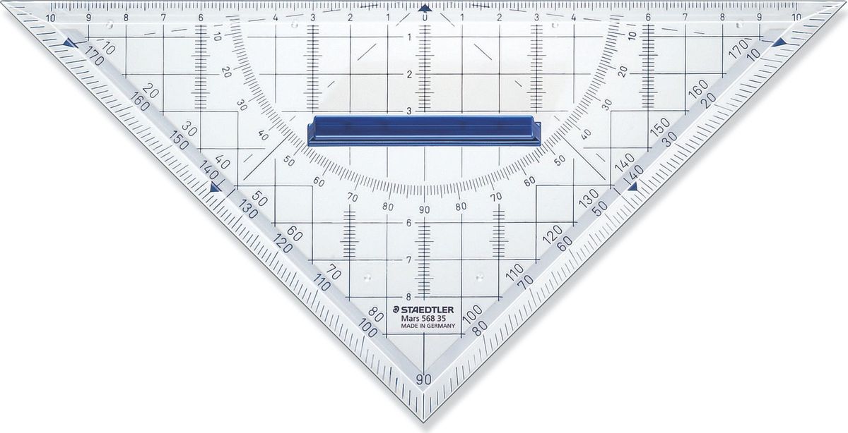 фото Staedtler Треугольник Mars 568 22 см