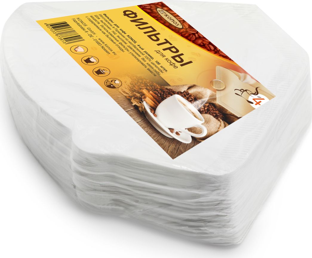Купить Фильтры Для Кофеварки Бумажные 4