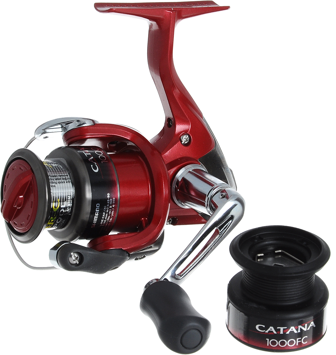 Катушки 1000. Катушка Shimano Catana 1000. Катушка шимано катана красная. Катушка для спиннинга шимано катана 1000. Катушка шимано красная 4000.