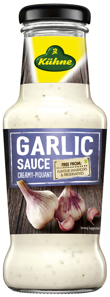 Kuhne Spicy Sauce Garlic соус чесночный, 250 мл соус паста pearl river bridge hoisin sauce хойсин 260 мл