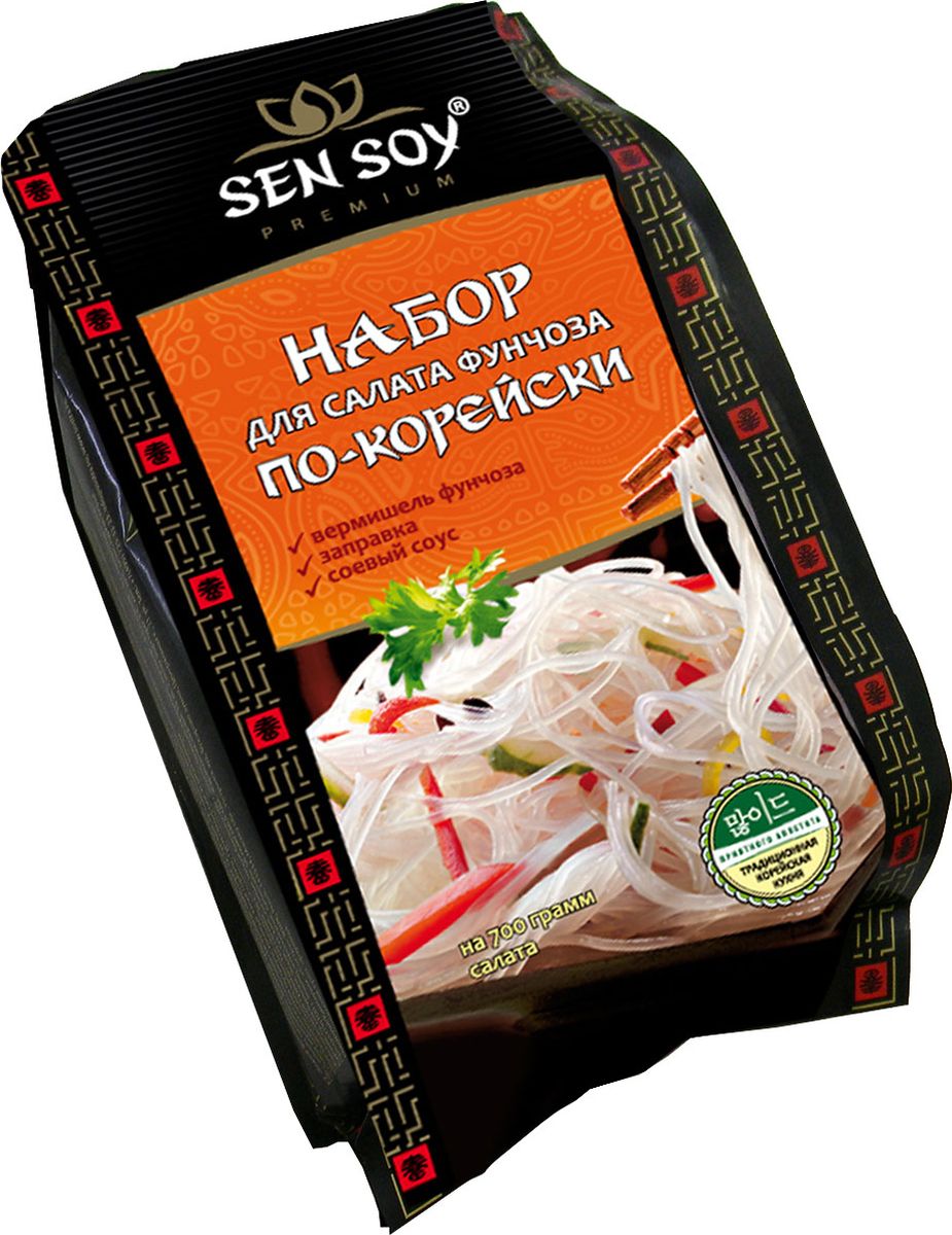 Салат фунчоза sen soy