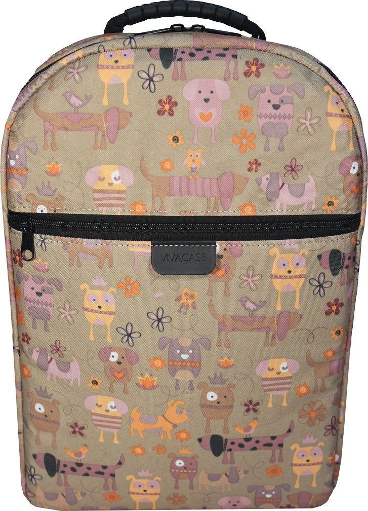 фото Vivacase Doggy VCN-BDG15-br, Brown рюкзак для ноутбука 15,6"