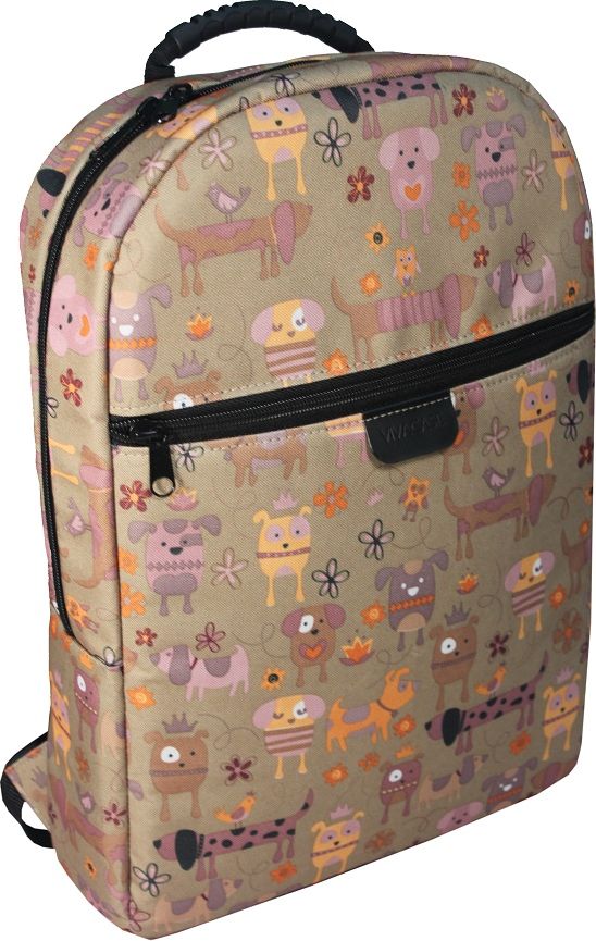 фото Vivacase Doggy VCN-BDG15-br, Brown рюкзак для ноутбука 15,6"