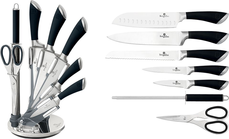 фото Набор ножей Berlinger Haus "Infinity Line", на подставке, 8 предметов. 2042-BH