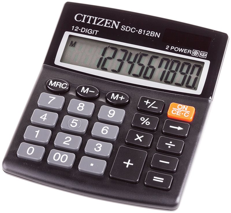 Citizen Настольный калькулятор SDC-812BN Citizen Настольный калькулятор SDC-812BN
