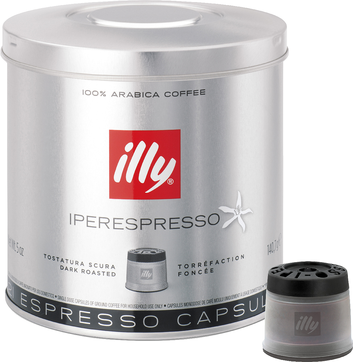 фото Illy Iperespresso кофе в капсулах темной обжарки, 21 шт