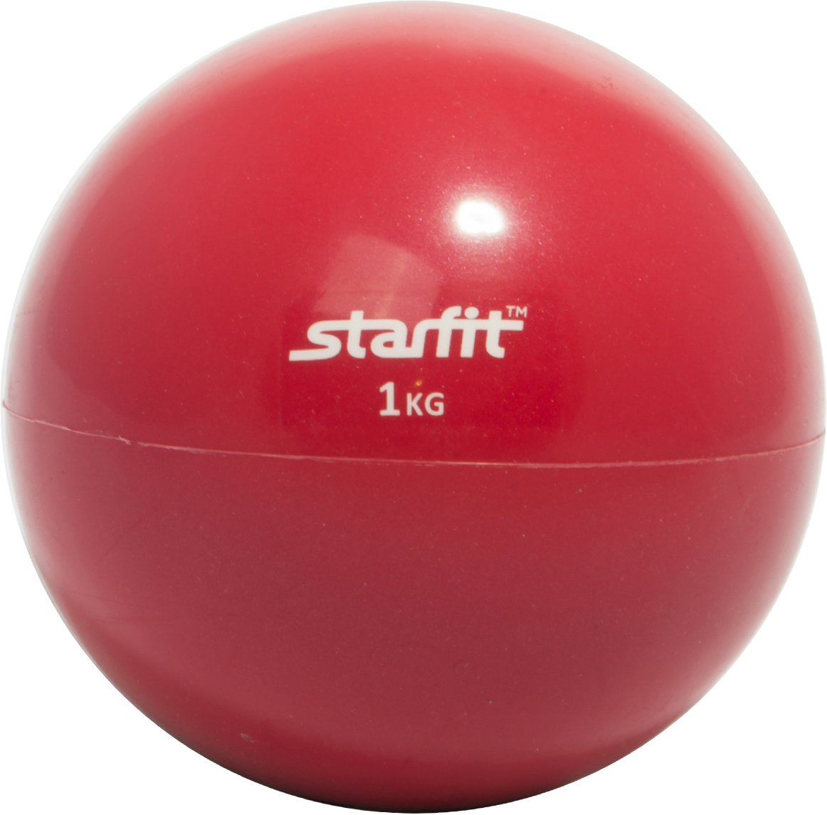 Медбол <b>STARFIT GB</b>-<b>703</b>, 1 кг, красный 1/10 — купить в интернет ...