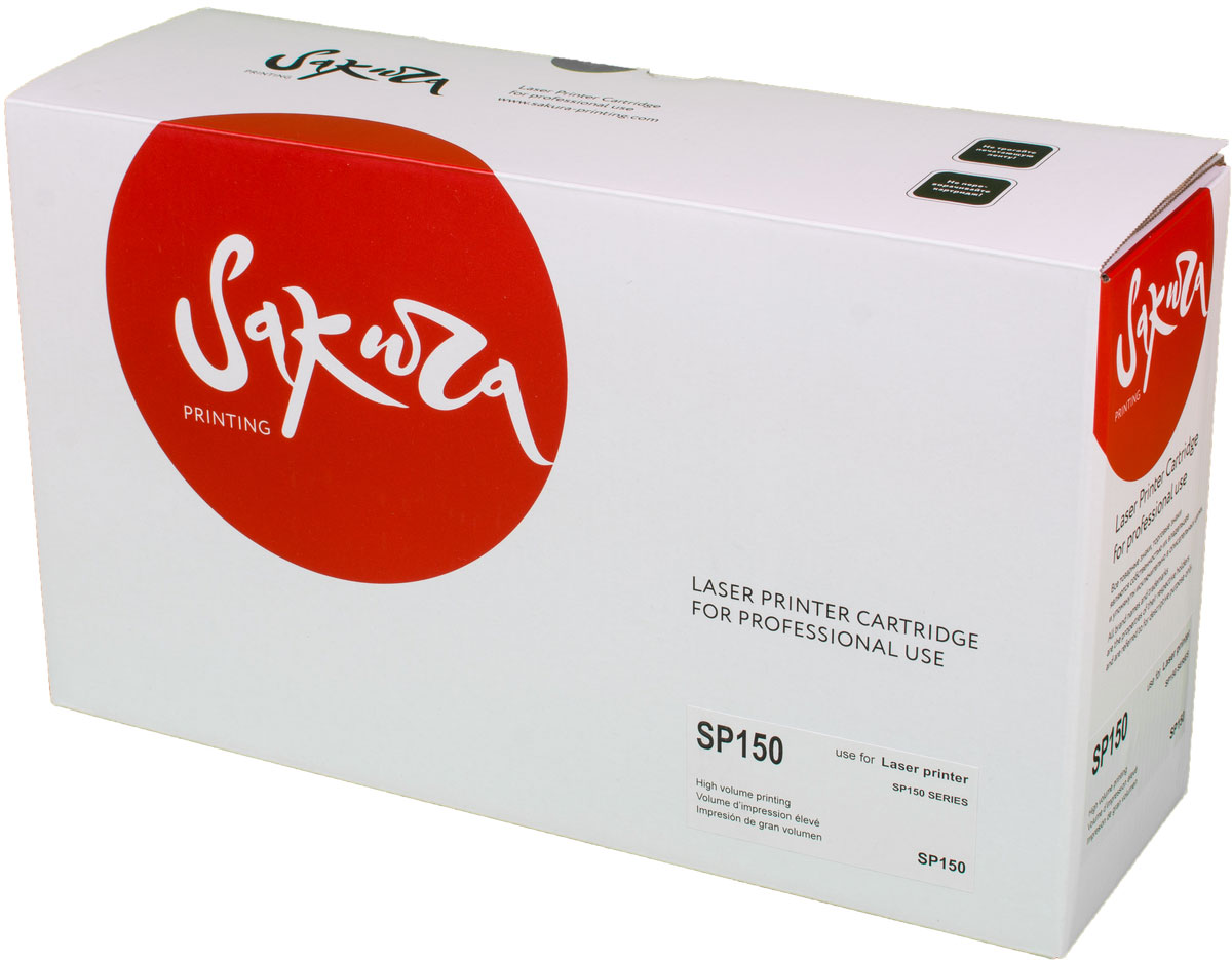 фото Sakura SP150HE, Black тонер-картридж для Ricoh SP 150/150SU/SP150LE