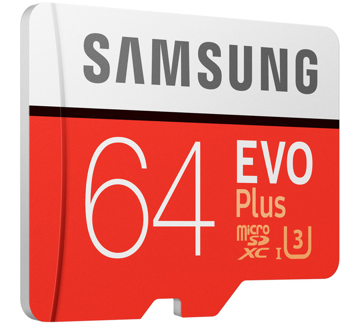 фото Samsung microSDXC Class 10 EVO+ V2 64GB карта памяти с адаптером