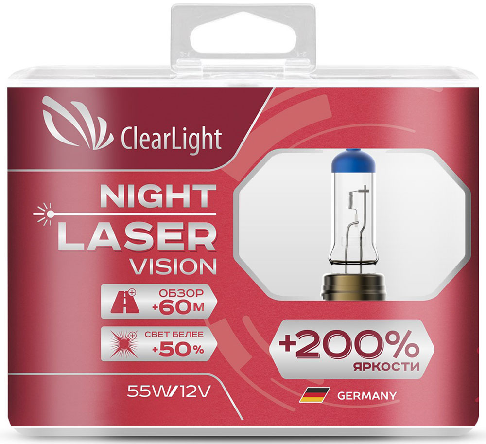Лампа автомобильная галогенная Clearlight