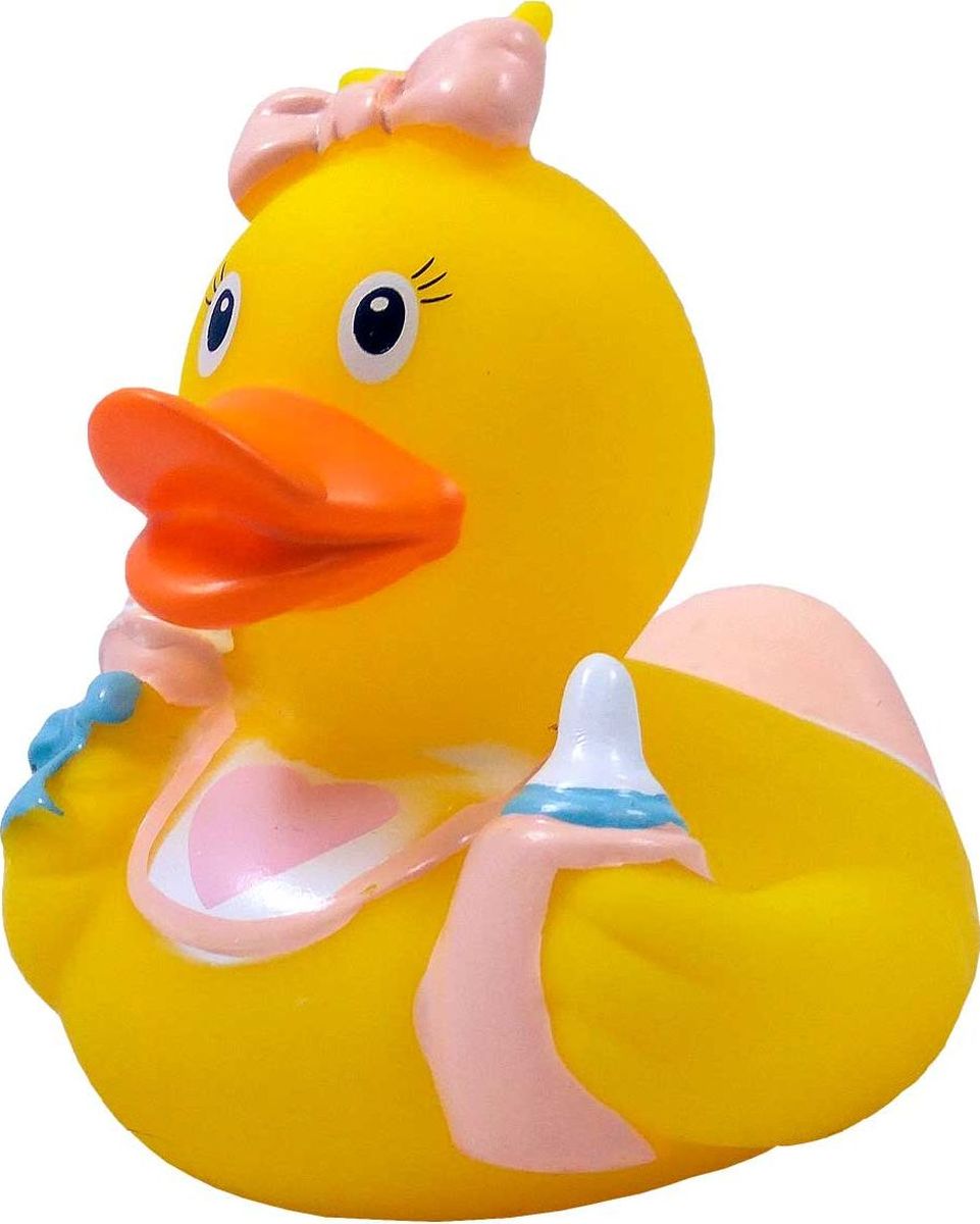 Игрушка для ванной Funny Ducks Уточка ребенок девочка