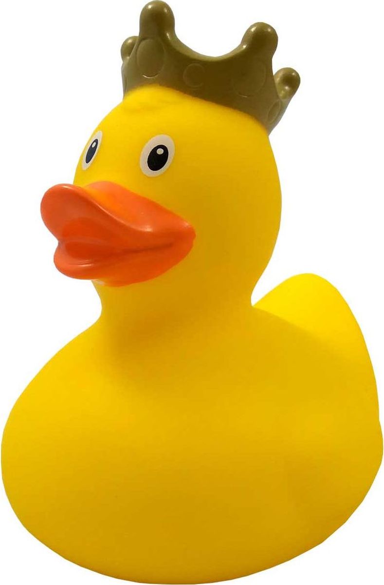 фото Funny Ducks Игрушка для ванной Уточка в короне цвет желтый
