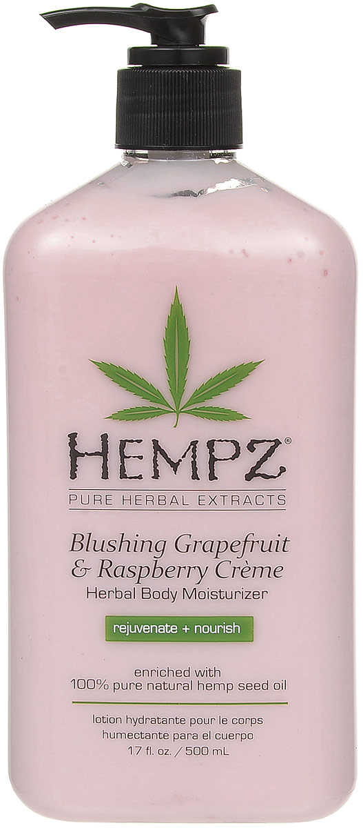 фото Hempz Blushing Grapefruit and Raspberry Moisturizer Молочко для тела увлажняющее грейпфрут и Малина, 500 мл