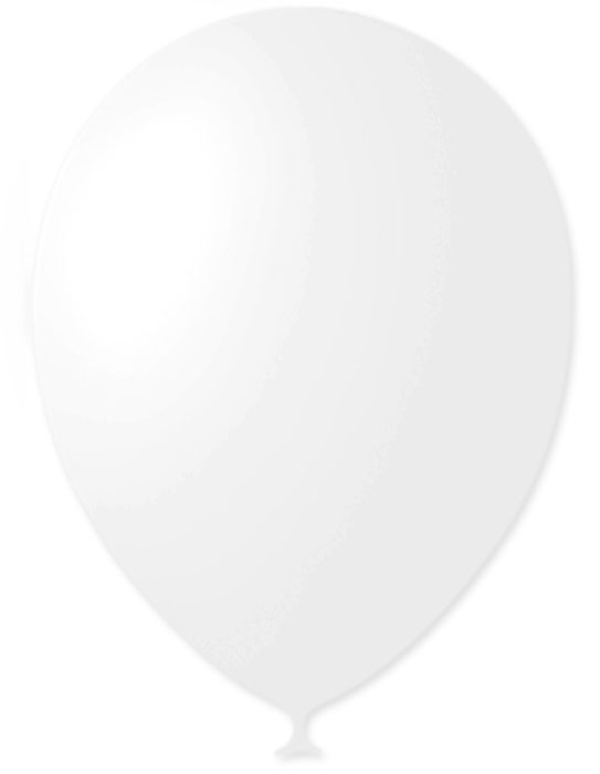 фото Latex Occidental Набор воздушных шариков Пастель цвет White 004 50 шт