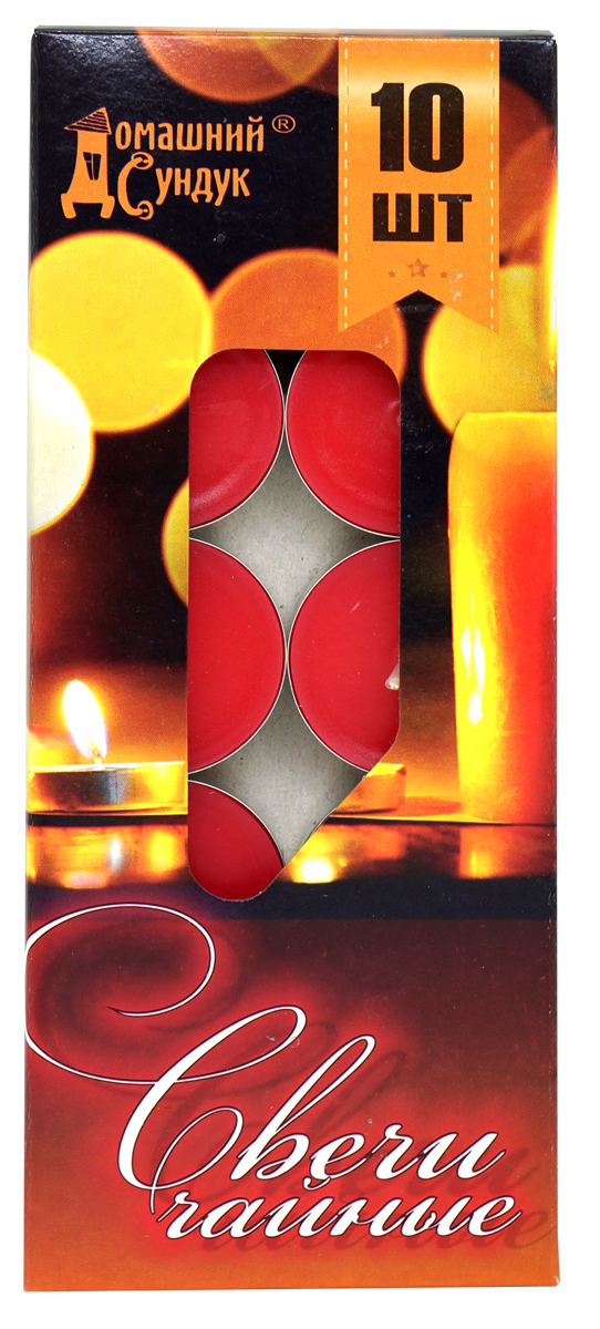 фото Набор чайных свечей "Домашний сундук", ароматизированные, 10 шт