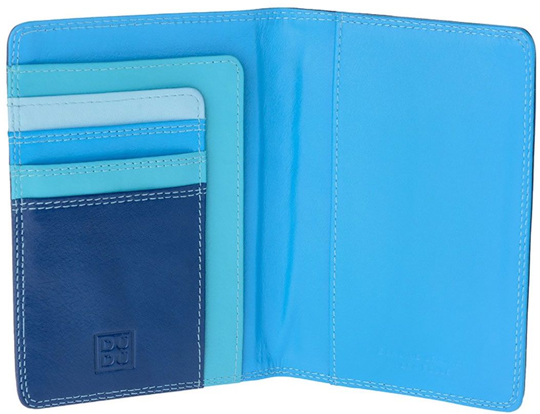 фото Обложка для паспорта DuDu Bags "Paul", цвет: голубой. 534-1508-blue