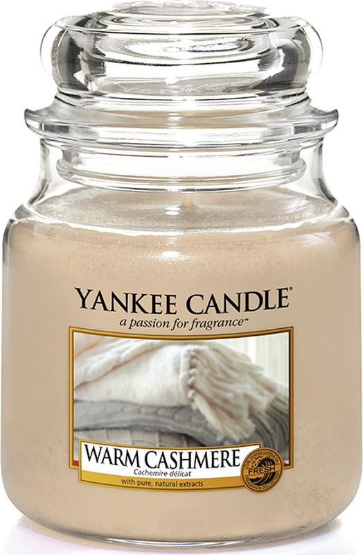 фото Свеча ароматизированная Yankee Candle "Теплый кашемир", 411 г