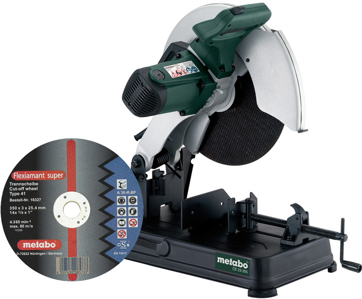 Отрезная пила. Metabo CS 23-355. Монтажная пила Metabo CS 23-355 602335850. Монтажная пила Metabo CS 23-355. Монтажная пила Metabo CS 23-355, 2300 Вт, диск 355 мм.