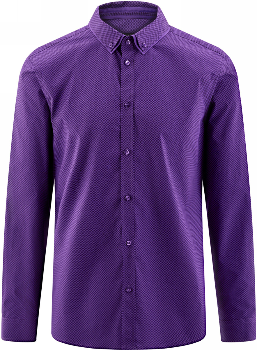 Рубашка Фред перриыиоле фиолетовая