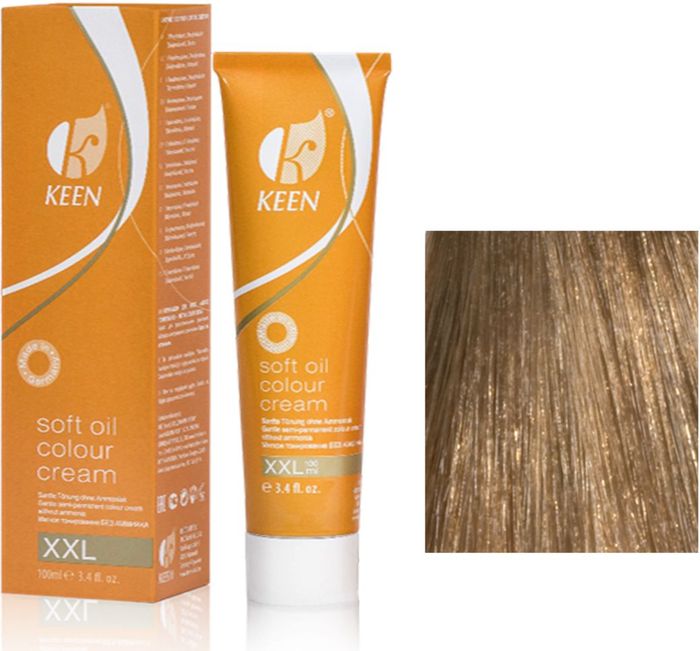 Keen Soft Oil Мягкое тонирование Крем-масло для волос 8.0 Блондин Blond, 100 мл