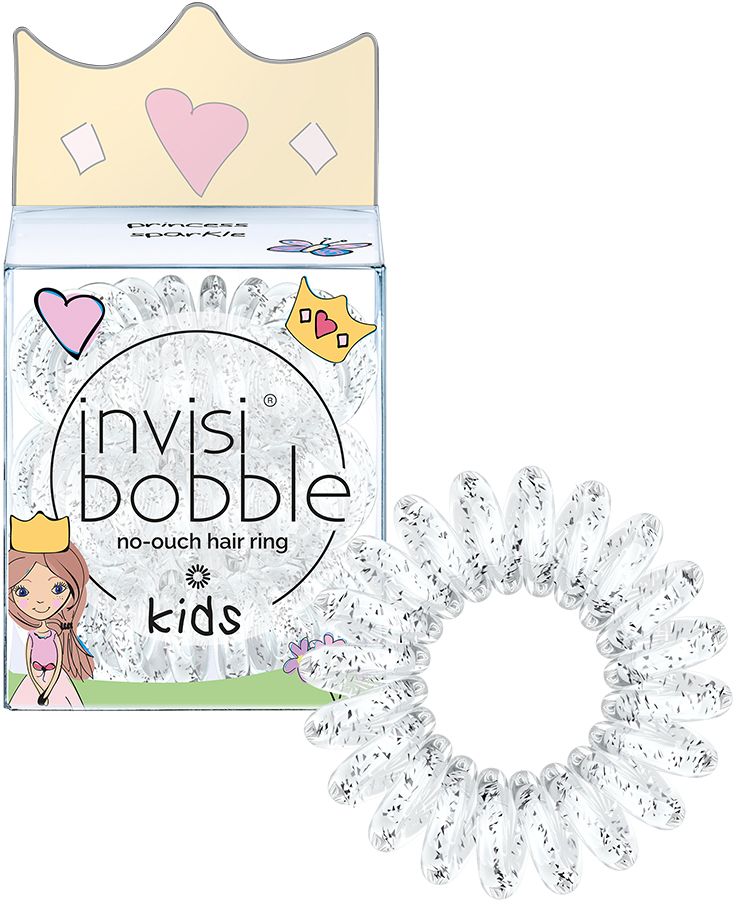 фото Invisibobble Резинка для волос Kids Princess Sparkle, 3 шт
