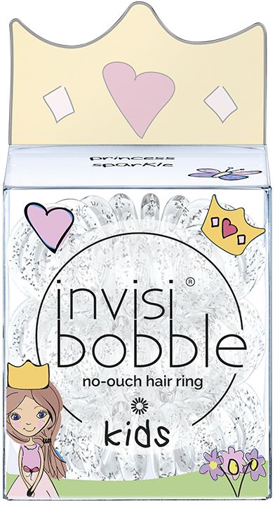 фото Invisibobble Резинка для волос Kids Princess Sparkle, 3 шт